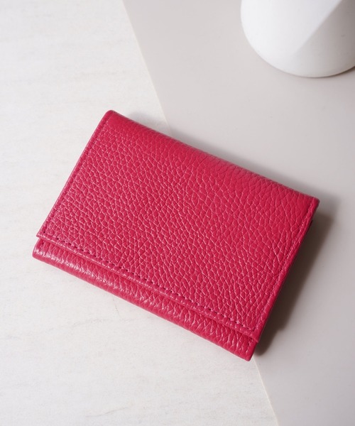 INGRESSO(イングレッソ)の「【 INGRESSO / イングレッソ 】 牛革 名刺入れ / カードケース(名刺入れ・レディース・ブラック/レッド/ピンク/オレンジ/ライトグリーン/ブラウン/グリーン/ネイビー/ブルー/イエロー・FREE)」の8枚目の写真