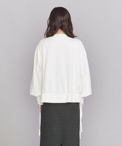 BEAUTY&YOUTH UNITED ARROWS（ビューティーアンドユースユナイテッドアローズ）の「BY コットンリブドローストリング カットソー（Tシャツ/カットソー・レディース・ブラック/ブラウン/オフホワイト・FREE）」の7枚目の写真