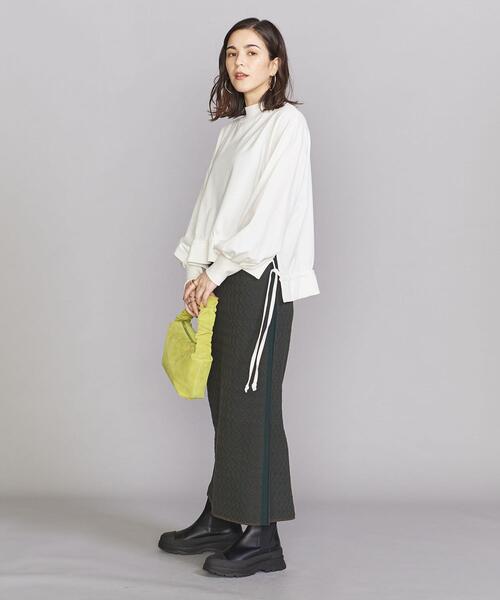 BEAUTY&YOUTH UNITED ARROWS（ビューティーアンドユースユナイテッドアローズ）の「BY コットンリブドローストリング カットソー（Tシャツ/カットソー・レディース・ブラック/ブラウン/オフホワイト・FREE）」の11枚目の写真