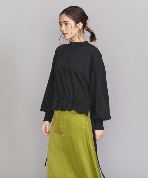 BEAUTY&YOUTH UNITED ARROWS（ビューティーアンドユースユナイテッドアローズ）の「BY コットンリブドローストリング カットソー（Tシャツ/カットソー・レディース・ブラック/ブラウン/オフホワイト・FREE）」の19枚目の写真