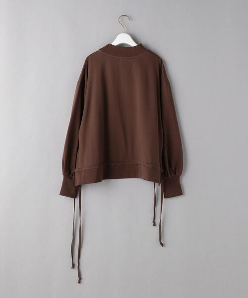 BEAUTY&YOUTH UNITED ARROWS（ビューティーアンドユースユナイテッドアローズ）の「BY コットンリブドローストリング カットソー（Tシャツ/カットソー・レディース・ブラック/ブラウン/オフホワイト・FREE）」の21枚目の写真