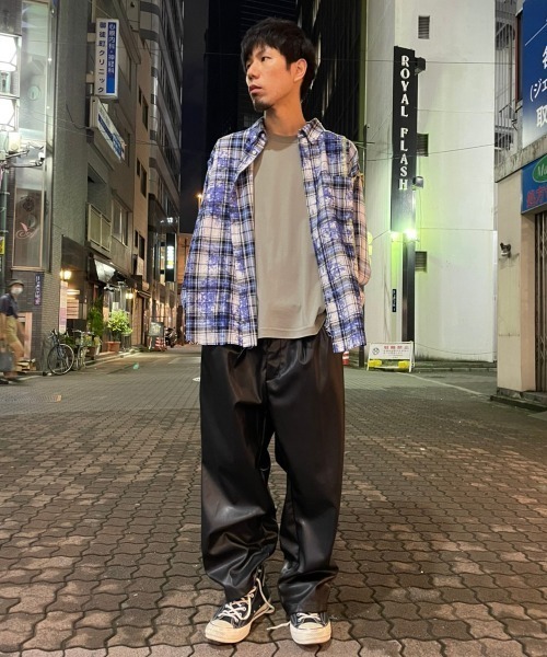 DANKE SCHON(ダンケシェーン)の「DankeSchon/ダンケシェーン/エコレザースラックス/EcoLether Slacks(その他パンツ・メンズ・ブラック・SMALL/MEDIUM)」の5枚目の写真