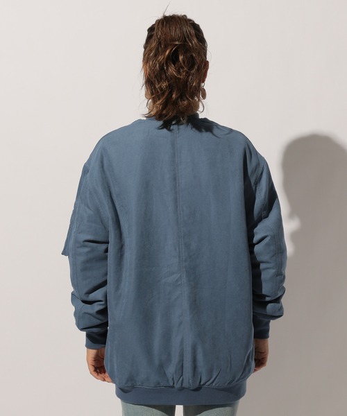 BAYFLOW（ベイフロー）の「ナカワタロングMA-1（MA-1・レディース・ベージュ/カーキ/ブルー・FREE）」の16枚目の写真