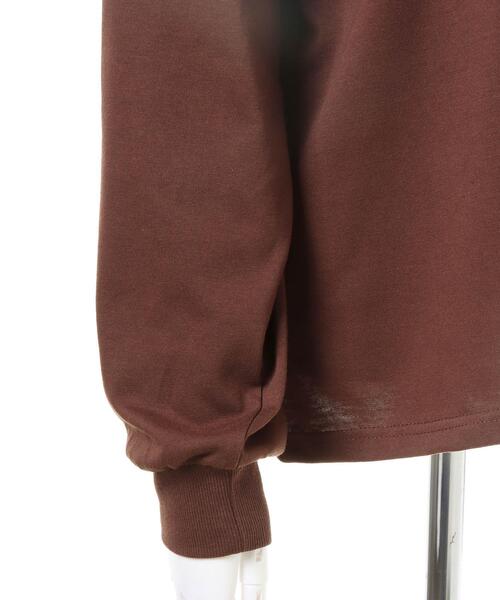 INGNI（イング）の「シンプルロゴロングTシャツ（Tシャツ/カットソー・レディース・ホワイト系4/ブラック×ホワイト/ブラウン系6/ホワイト×ブラック/ブラウン・M）」の11枚目の写真