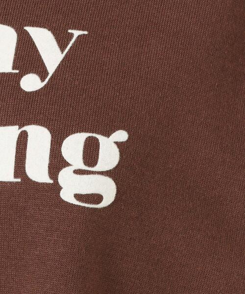 INGNI（イング）の「シンプルロゴロングTシャツ（Tシャツ/カットソー・レディース・ホワイト系4/ブラック×ホワイト/ブラウン系6/ホワイト×ブラック/ブラウン・M）」の13枚目の写真