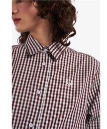 FRED PERRY（フレッドペリー）の「Pleated Gingham Shirt Dress