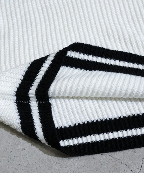 JOHN'S CLOSET(ジョンズクローゼット)の「【13】睦編みチルデンニット(ベスト・メンズ・ベージュ/ブラック/オフホワイト/グリーン系その他/ブルー・LARGE/MEDIUM)」の17枚目の写真