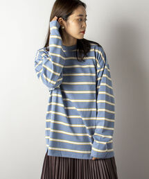 GLOSTER | 【GLOSTER/グロスター】OLDボーダー ロングスリーブTシャツ(Tシャツ/カットソー)