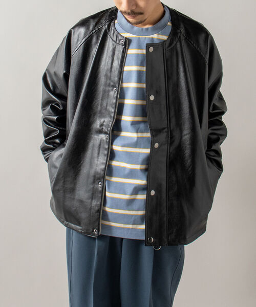 GLOSTER（グロスター）の「【GLOSTER/グロスター】OLDボーダー ロングスリーブTシャツ（Tシャツ/カットソー・メンズ・グリーン系3/ブルー系3・MEDIUM/LARGE）」の13枚目の写真