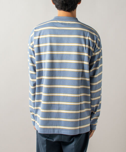 GLOSTER（グロスター）の「【GLOSTER/グロスター】OLDボーダー ロングスリーブTシャツ（Tシャツ/カットソー・メンズ・グリーン系3/ブルー系3・MEDIUM/LARGE）」の17枚目の写真