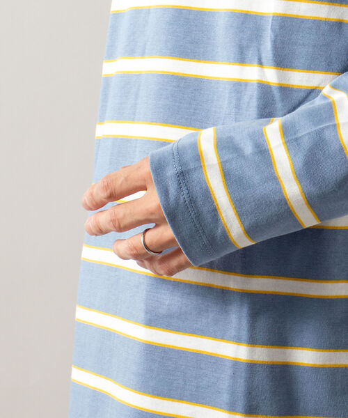 GLOSTER（グロスター）の「【GLOSTER/グロスター】OLDボーダー ロングスリーブTシャツ（Tシャツ/カットソー・メンズ・グリーン系3/ブルー系3・MEDIUM/LARGE）」の19枚目の写真