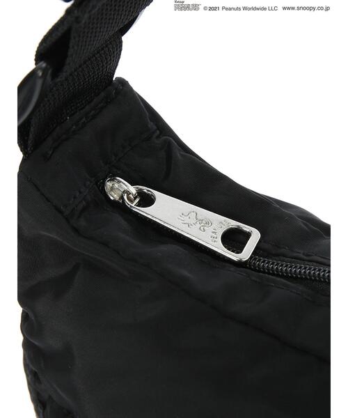 Green　Parks（グリーンパークス）の「■SOLEIL ピーナッツ刺繍ショルダー＊（トートバッグ・レディース・ブラック・FREE）」の9枚目の写真