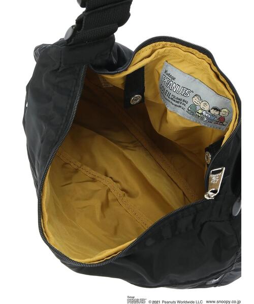 Green　Parks（グリーンパークス）の「■SOLEIL ピーナッツ刺繍ショルダー＊（トートバッグ・レディース・ブラック・FREE）」の5枚目の写真