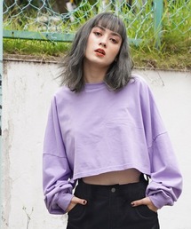 X-girl | BOX LOGO WIDE L/S TEE(Tシャツ/カットソー)