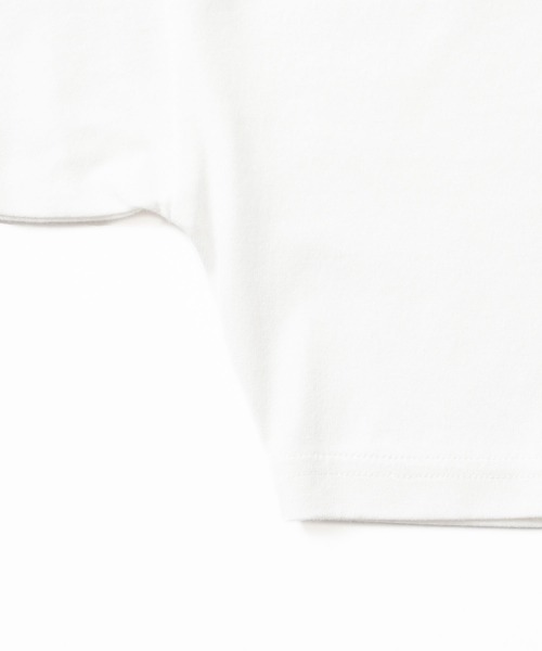 X-girl（エックスガール）の「BOX LOGO WIDE L/S TEE（Tシャツ/カットソー・レディース・ホワイト/チャコール/ライトパープル・S/M）」の15枚目の写真