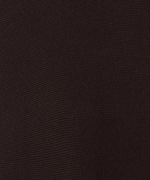 THE SHOP TK (ザ ショップ ティーケー )の「◆アンチピリング総針ドルマンニット(ニット/セーター・レディース・ダークブラウン/ライトベージュ/ブルー・11/12)」の8枚目の写真