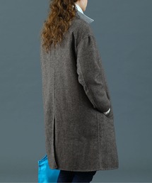 SNIDEL ダブルブレスト ヘリンボーンコート へリンボンスライバー ダブルブレストコート （ダッフルコート