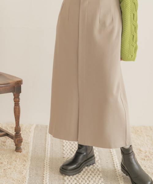 ITEMS URBANRESEARCH(アイテムズ アーバンリサーチ)の「カットジャージジャンスカ(ワンピース・レディース・ブラック/グレー系その他・FREE)」の5枚目の写真