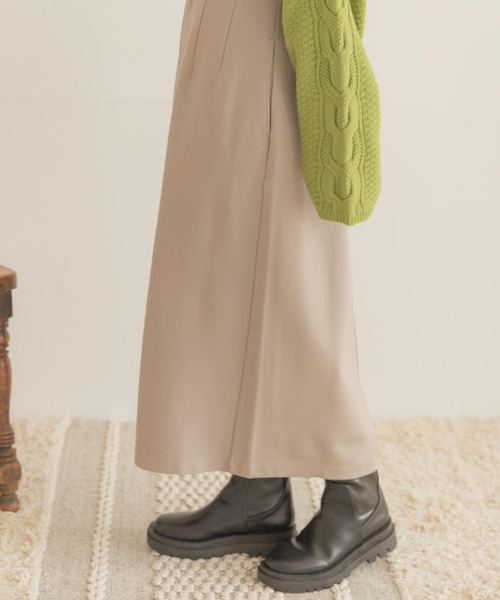 ITEMS URBANRESEARCH(アイテムズ アーバンリサーチ)の「カットジャージジャンスカ(ワンピース・レディース・ブラック/グレー系その他・FREE)」の3枚目の写真