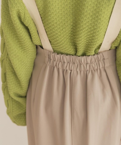 ITEMS URBANRESEARCH(アイテムズ アーバンリサーチ)の「カットジャージジャンスカ(ワンピース・レディース・ブラック/グレー系その他・FREE)」の11枚目の写真