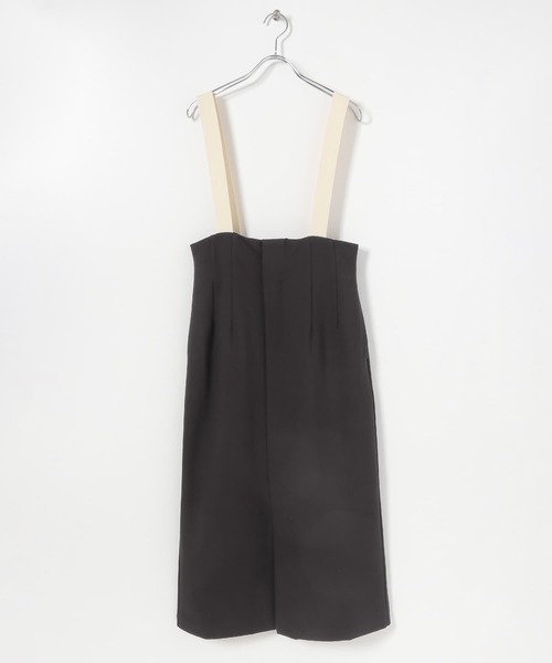 ITEMS URBANRESEARCH(アイテムズ アーバンリサーチ)の「カットジャージジャンスカ(ワンピース・レディース・ブラック/グレー系その他・FREE)」の14枚目の写真