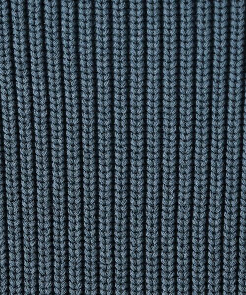 Andersen-Andersen（アンデルセンアンデルセン）の「＜ANDERSEN-ANDERSEN（アンデルセン アンデルセン）＞コットンクルーネック5G ニット（ニット/セーター・メンズ・ライトブルー/ネイビー/オフホワイト・S/L/M）」の7枚目の写真