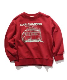 ◆【90-130cm】裏毛恐竜＆くるま4柄アソートスウェット