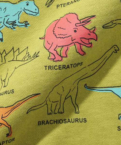 SHOO・LA・RUE（シューラルー）の「◆【90-130cm】裏毛恐竜＆くるま4柄アソートスウェット（スウェット・キッズ・グリーン/ボルドー/アイボリー系/黄緑系・11/10/12/13/09）」の10枚目の写真