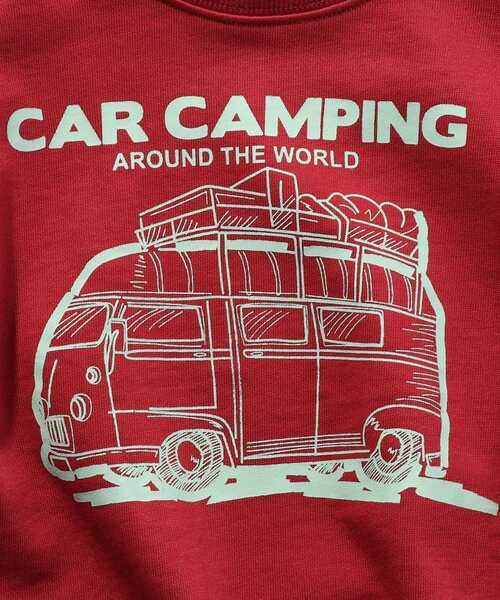 SHOO・LA・RUE（シューラルー）の「◆【90-130cm】裏毛恐竜＆くるま4柄アソートスウェット（スウェット・キッズ・グリーン/ボルドー/アイボリー系/黄緑系・11/10/12/13/09）」の8枚目の写真