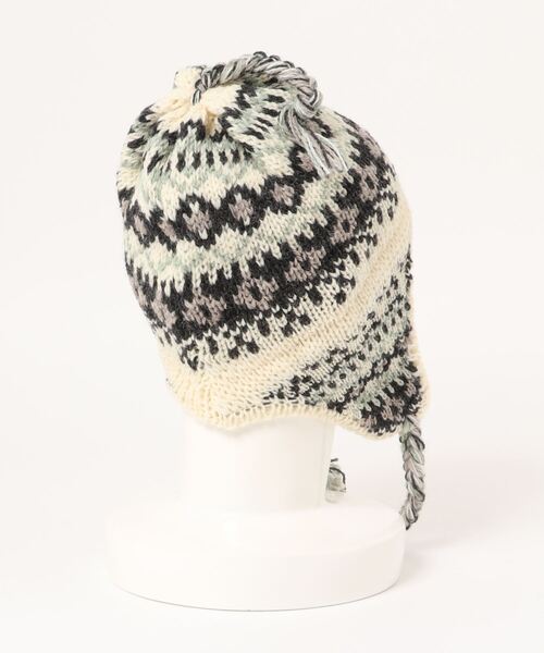 go slow caravan（ゴースローキャラバン）の「HIGHLAND2000/ハイランドトゥーサウザンド　Fairisle Hat w/Ear Cover & Rope Tassels（ニットキャップ/ビーニー・レディース・その他1/その他2・FREE）」の12枚目の写真