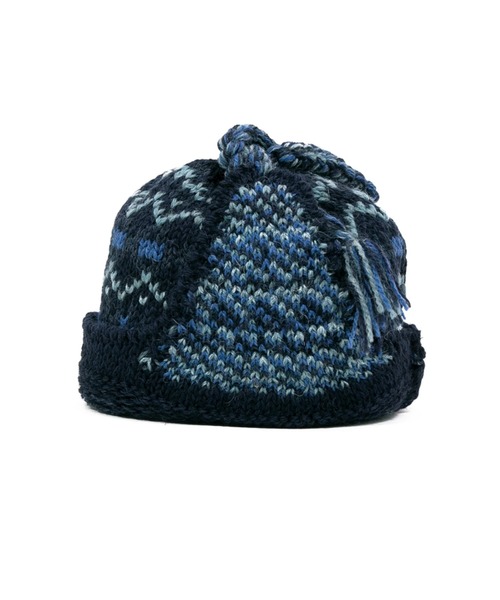 go slow caravan（ゴースローキャラバン）の「HIGHLAND2000/ハイランドトゥーサウザンド　Fairisle Hat w/Ear Cover & Rope Tassels（ニットキャップ/ビーニー・レディース・その他1/その他2・FREE）」の5枚目の写真