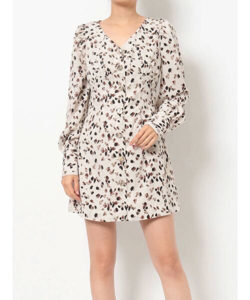 RESEXXY（リゼクシー）の「ハイウエストミニワンピース（ワンピース・レディース・ブラック/モカ/その他1・FREE）」の14枚目の写真