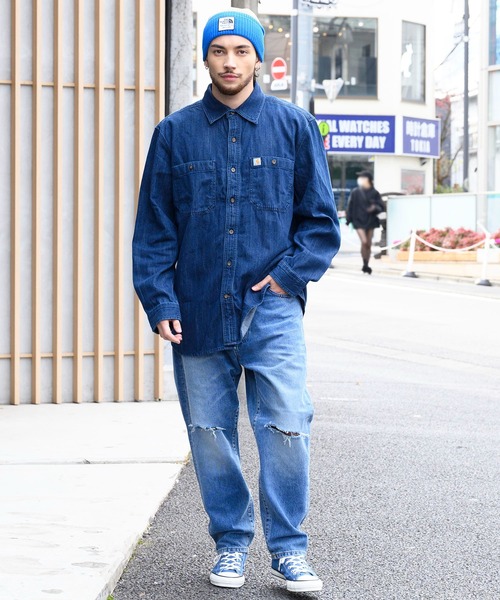 Carhartt（カーハート）の「Carhartt デニム長袖シャツ（シャツ/ブラウス・メンズ・その他1・SMALL/MEDIUM/LARGE/X-LARGE）」の16枚目の写真