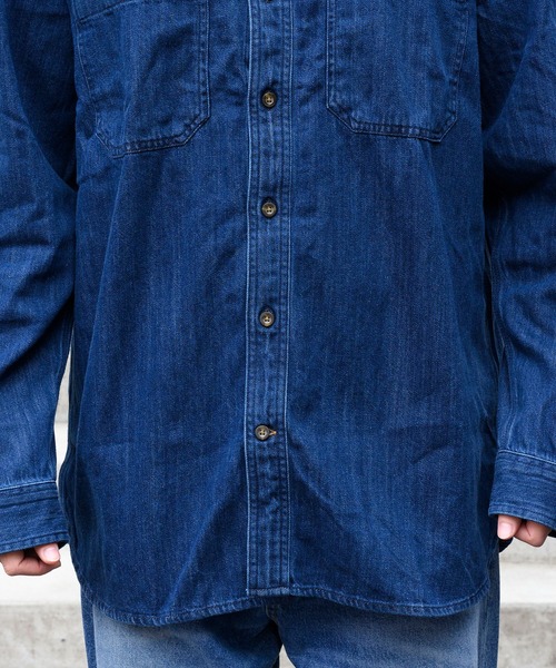 Carhartt（カーハート）の「Carhartt デニム長袖シャツ（シャツ/ブラウス・メンズ・その他1・SMALL/MEDIUM/LARGE/X-LARGE）」の8枚目の写真