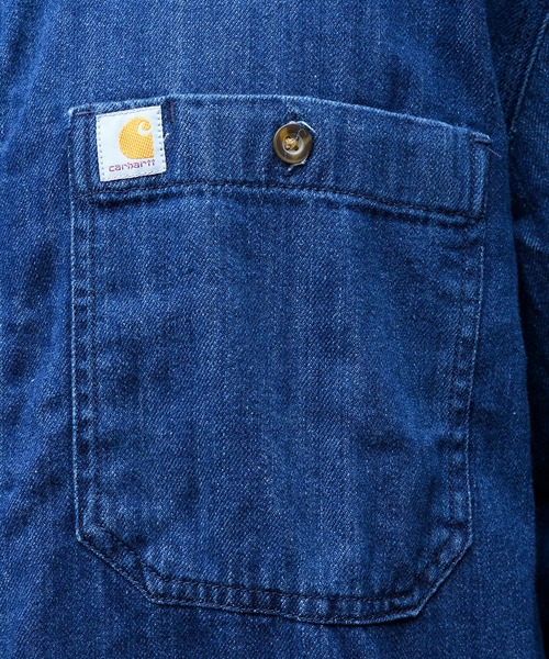 Carhartt（カーハート）の「Carhartt デニム長袖シャツ（シャツ/ブラウス・メンズ・その他1・SMALL/MEDIUM/LARGE/X-LARGE）」の10枚目の写真