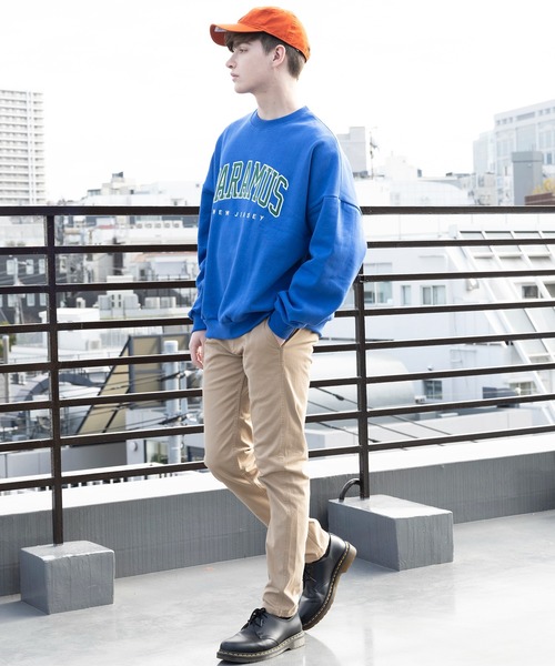 ８(eight)（エイト）の「PAPAMUS Sweat 裏起毛トレーナー（スウェット・メンズ・ホワイト/アッシュグレー/ブラック/パープル/ブルー/グリーン・FREE）」の13枚目の写真