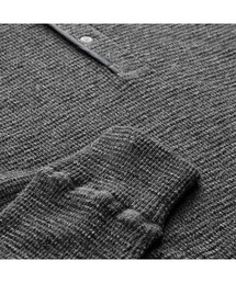 RRL（ダブル アール エル）の「ワッフルニット ヘンリー シャツ