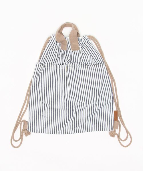 ikka（イッカ）の「【キッズ】デニムナップサック（バックパック/リュック・キッズ・ネイビー/ブルー・FREE）」の8枚目の写真