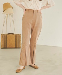 センタータックフレアパンツ/【WEB/EC限定商品】