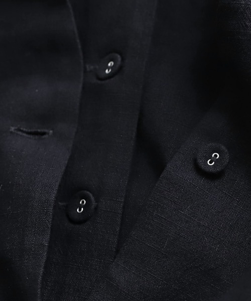 antiqua（アンティカ）の「レイヤード風オールインワン（つなぎ/オールインワン・レディース・ブラック・FREE）」の12枚目の写真