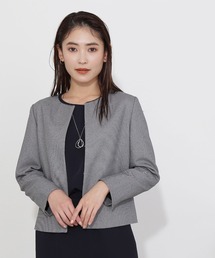 NATURAL BEAUTY BASIC（ナチュラルビューティーベーシック）の「シャークノーカラージャケット（ノーカラージャケット）」