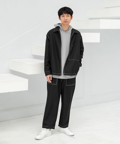 V12TAPE PARKA&TAPE LIB PANTS Lサイズ　セットアップ LAKOLE（ラコレ）の「ステップツイルベイカーパンツ[セットアップ対応