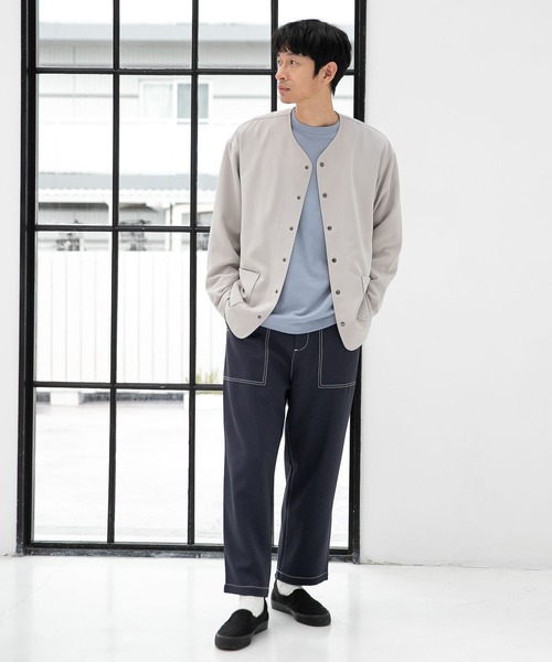 LAKOLE（ラコレ）の「ステップツイルベイカーパンツ[セットアップ対応] / 261222（その他パンツ・メンズ・ブラック/ネイビー/グレー・MEDIUM/LARGE）」の19枚目の写真