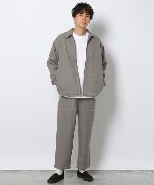 LAKOLE（ラコレ）の「ステップツイルベイカーパンツ[セットアップ対応] / 261222（その他パンツ・メンズ・ブラック/ネイビー/グレー・MEDIUM/LARGE）」の6枚目の写真