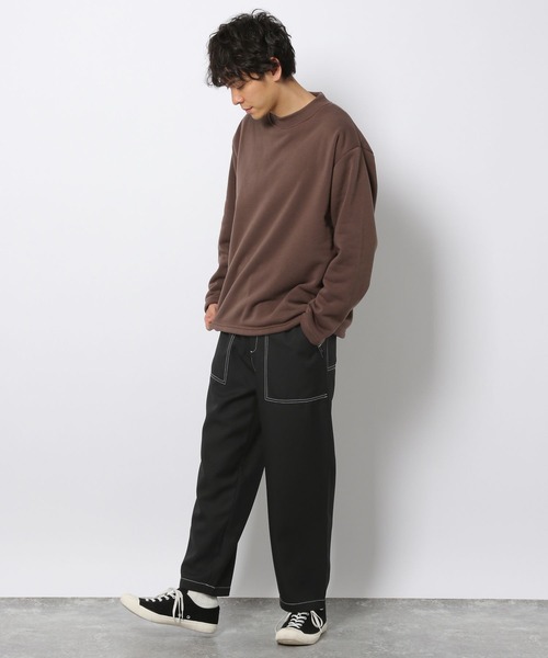 LAKOLE（ラコレ）の「ステップツイルベイカーパンツ[セットアップ対応] / 261222（その他パンツ・メンズ・ブラック/ネイビー/グレー・MEDIUM/LARGE）」の5枚目の写真