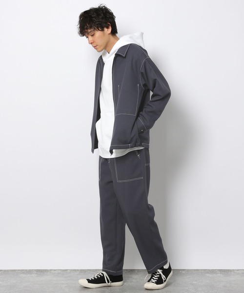 LAKOLE（ラコレ）の「ステップツイルベイカーパンツ[セットアップ対応] / 261222（その他パンツ・メンズ・ブラック/ネイビー/グレー・MEDIUM/LARGE）」の15枚目の写真