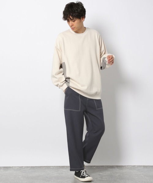 LAKOLE（ラコレ）の「ステップツイルベイカーパンツ[セットアップ対応] / 261222（その他パンツ・メンズ・ブラック/ネイビー/グレー・MEDIUM/LARGE）」の10枚目の写真