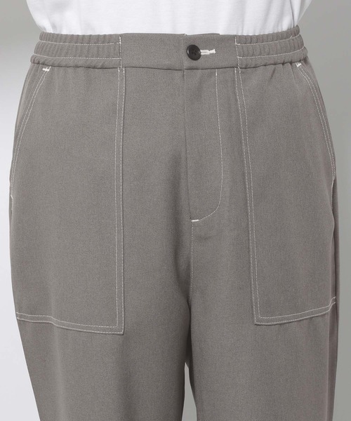 LAKOLE（ラコレ）の「ステップツイルベイカーパンツ[セットアップ対応] / 261222（その他パンツ・メンズ・ブラック/ネイビー/グレー・MEDIUM/LARGE）」の11枚目の写真