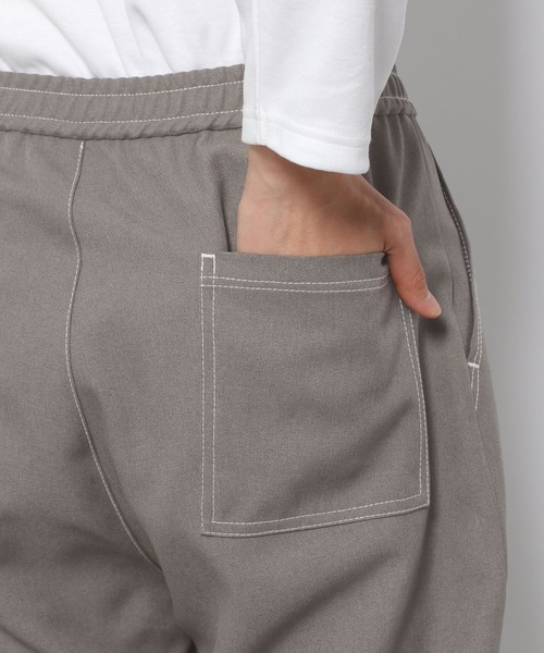 LAKOLE（ラコレ）の「ステップツイルベイカーパンツ[セットアップ対応] / 261222（その他パンツ・メンズ・ブラック/ネイビー/グレー・MEDIUM/LARGE）」の22枚目の写真