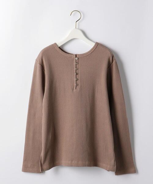 UNITED ARROWS LTD. OUTLET（ユナイテッドアローズアウトレット）の「＜A DAY IN THE LIFE＞リブ ウラキモウ 2WAY プルオーバー（Tシャツ/カットソー・レディース・モカ/ブラック/ライトグレー・FREE）」の10枚目の写真